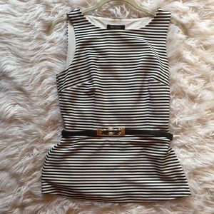 White House Black Market peplum blouse